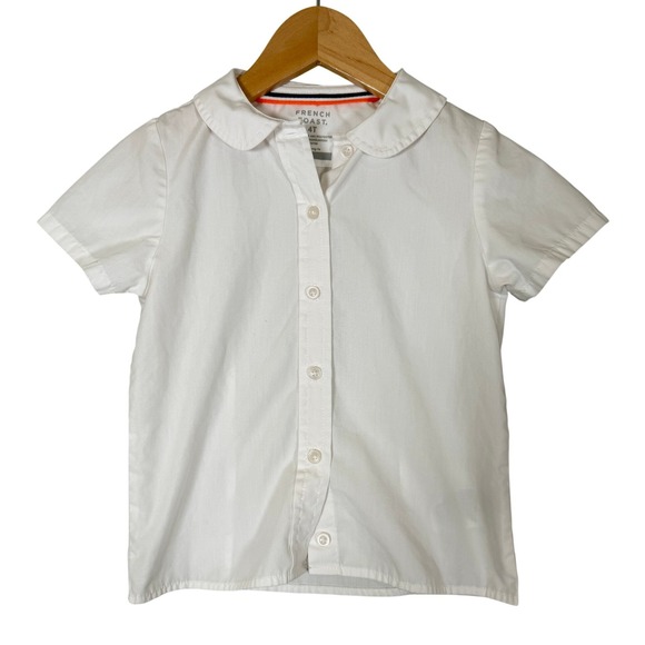 French Toast Other - French Toast Shirt 4T White Short Sleeve Peter Pan Collar School Uniform